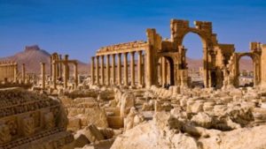 Il sito archeologico siriano di Palmira