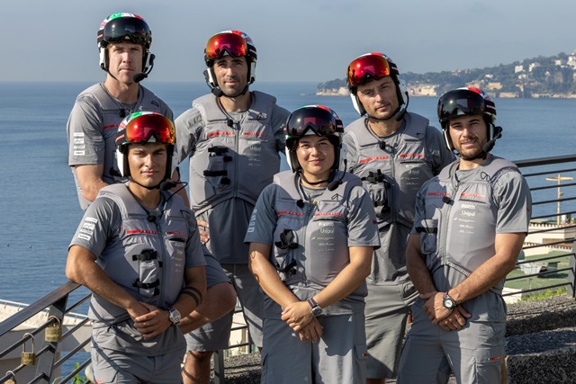 Luna Rossa presenta il saling team