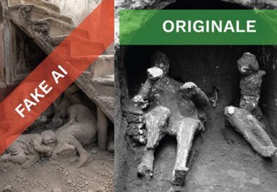 Immagini degli scavi create con l’IA