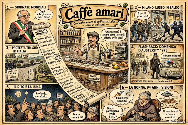 Diari di Caffè (s)corretto – Caffè amari di Giovanni Renella | 18
